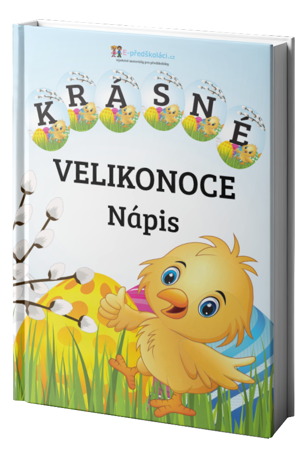 Krásné Velikonoce - nápis