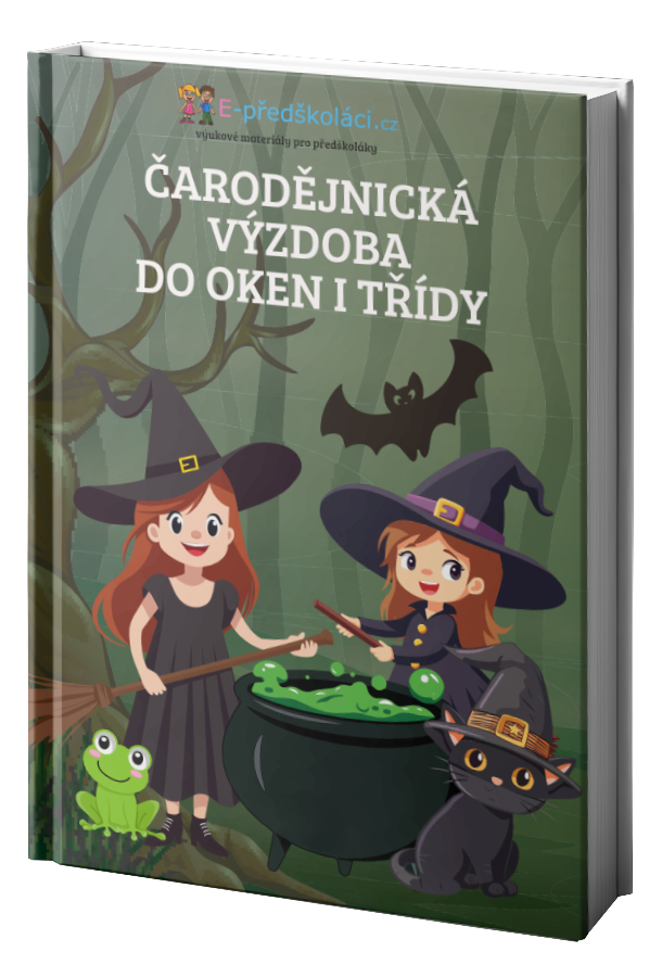 Čarodějnická výzdoba do oken i třídy